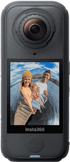 Insta360 X4 Air Action Camera 8K 360° Capture Underwater Standard Bundle with Touch Screen 2.5" and Wi-Fi Black