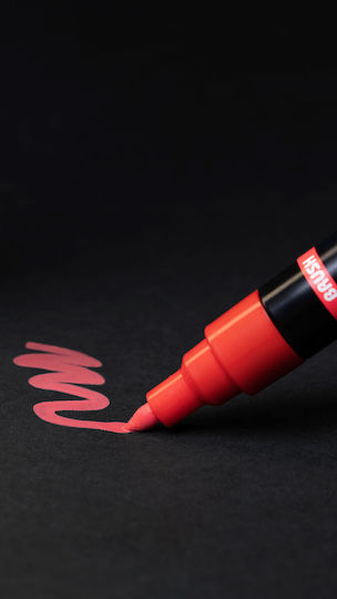 Posca Pc-5br Μαρκαδόρος Μύτη Πινέλο Green 1-4mm