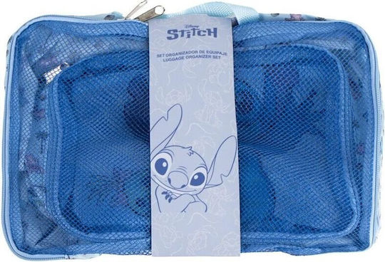 Travel Bag Sack Voyage Blue Fabric L25xW4xH20cm