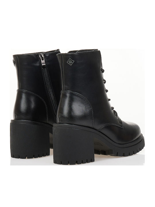 Stiefeletten Damen Schwarz