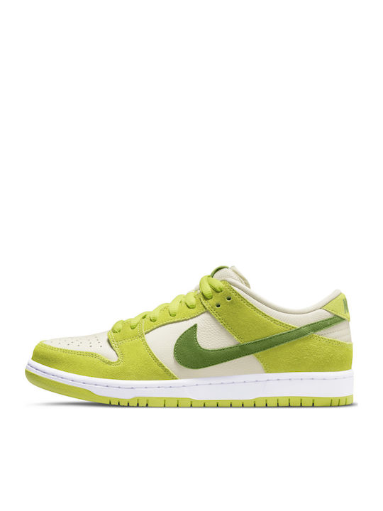 SB Dunk Low Sneakers Green Apple