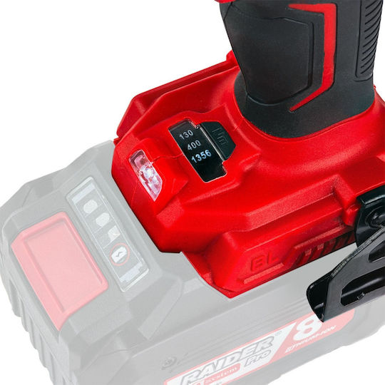 Raider RDP-BBIW20 Μπουλονόκλειδο Μπαταρίας 20V Solo με Υποδοχή 1/2"