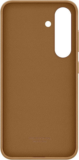 Samsung Kindsuit Back Cover Δερμάτινο Camel (Galaxy S25+)