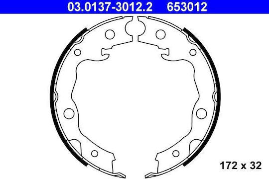 Bremsbelagsatz Nissan Juke F15 Ate 03013730122
