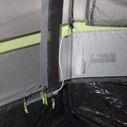High Peak Meran 4.0 Dome Camping Tent Green with Double Cloth 3 Seasons 440x240x190cm