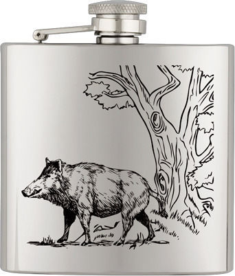Albainox Флакон за Диво Прасе Неръждаема Стомана 177ml
