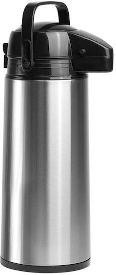 Excellent Houseware S7900876 Container with Faucet Thermos Stainless Steel 1.8lt Silver