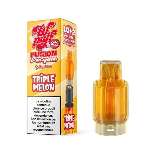 Liquideo Einweg E-Zigarette Triple Melon 2ml 20mg