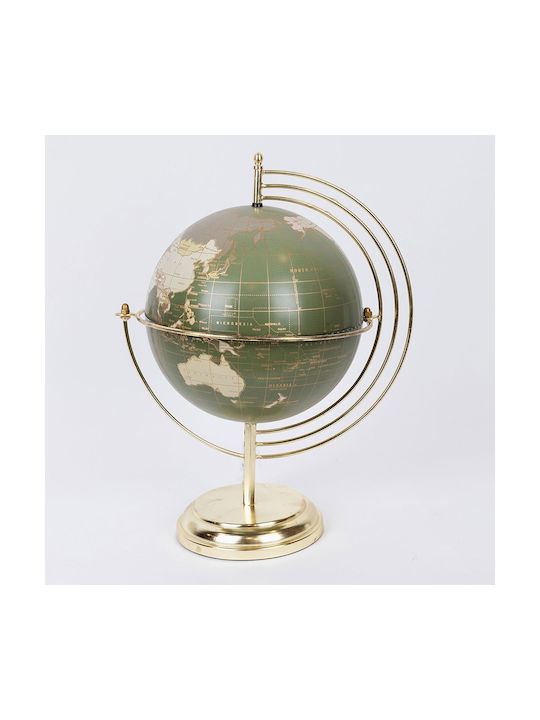 Metallglobus 752-19019 22x22x32cm Gold-Oliv Estheti Home Metall Metallglobus 752-19019 22x22x32cm Gold-Oliv Estheti Home Metall