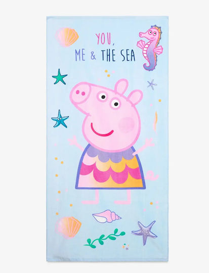 Peppa Pig & Sea Kids' Beach Towel 70x140cm