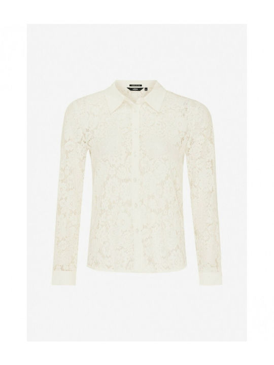 Women's Long Sleeve Shirt Off White