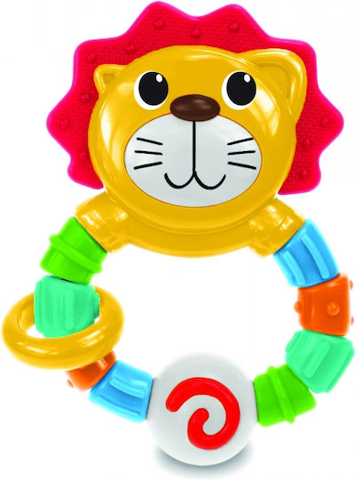 Infantino Lion Teether Teething Relief Rattle for 3 Months+