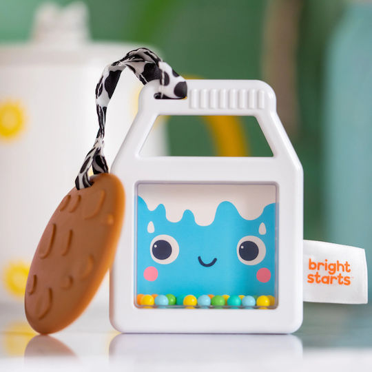 Jucărie de dentiție 2 în 1 Bright Starts Zornăitoare Biscuiți & Dentiție