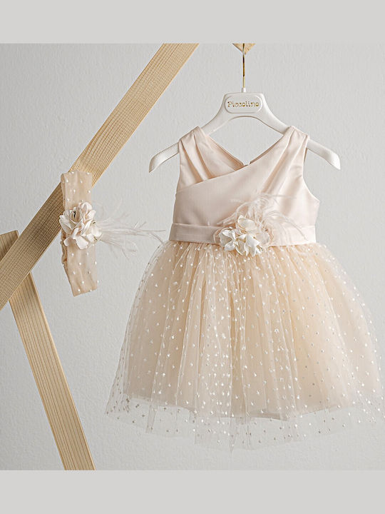 Piccolino Constance Orangenes Taufkleid