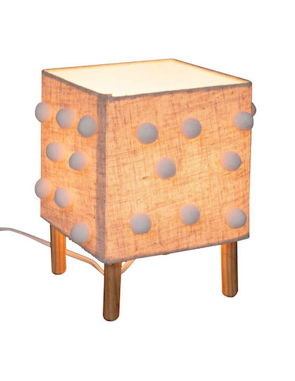 Atmosphera Kids Decorative Lamp Beige 22.5x16x16εκ.