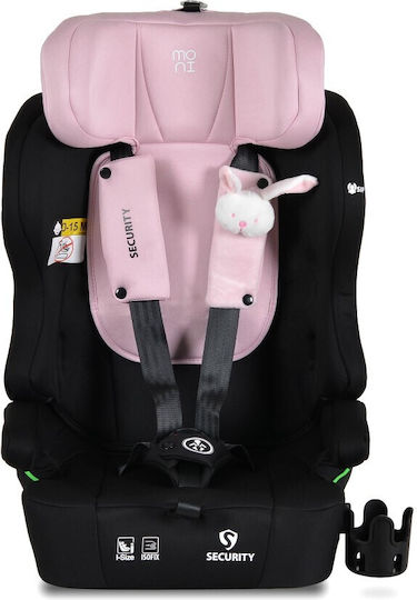 Moni Security Baby Car Seat i-Size with Isofix Baby Pink 9-36 kg