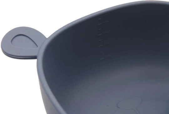 The Cotton Cloud Baby Food Bowl made of Silicone Light Blue