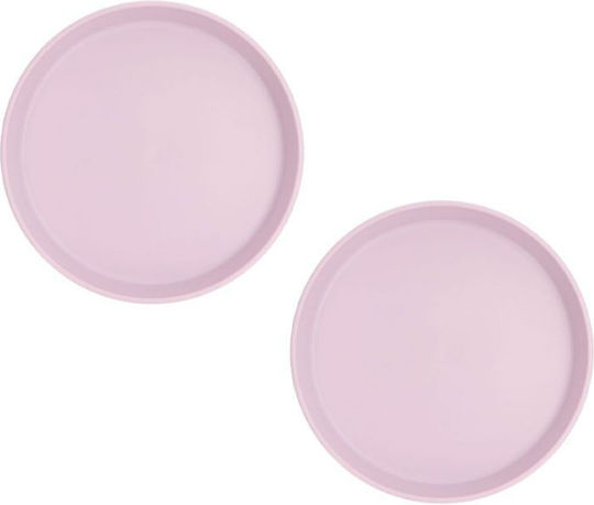 Tutete Baby Food Container Set made of Silicone Lilac 2pcs