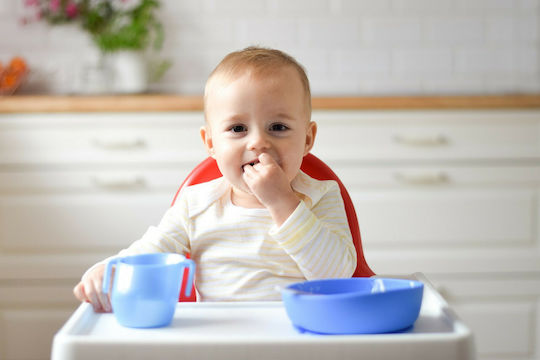 Doidy Baby Food Bowl made of Silicone Red