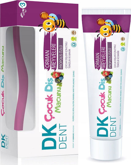 Dermokil Kinderzahnpasta für 3+ Jahre mit Geschmack Berries 50ml