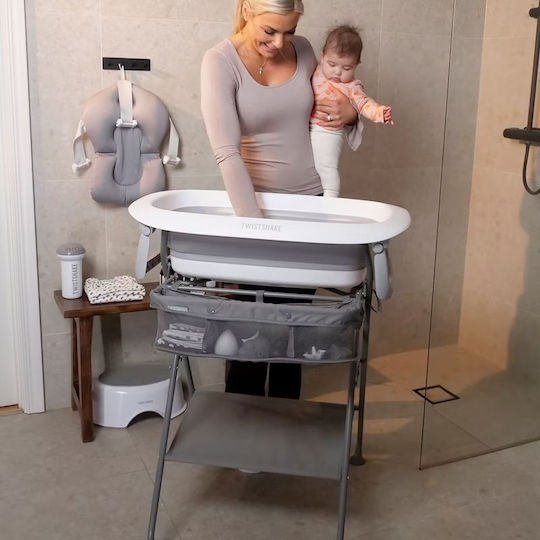 Twistshake Baby Bath Stand Gray