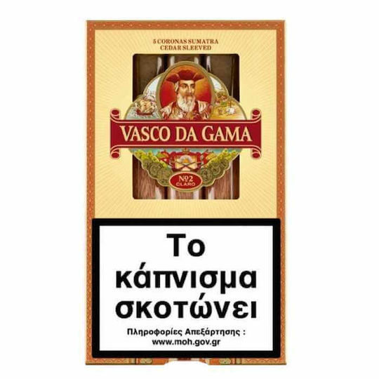 Vasco Da Gama Corona Πούρα Κούβας 5τμχ 148mm