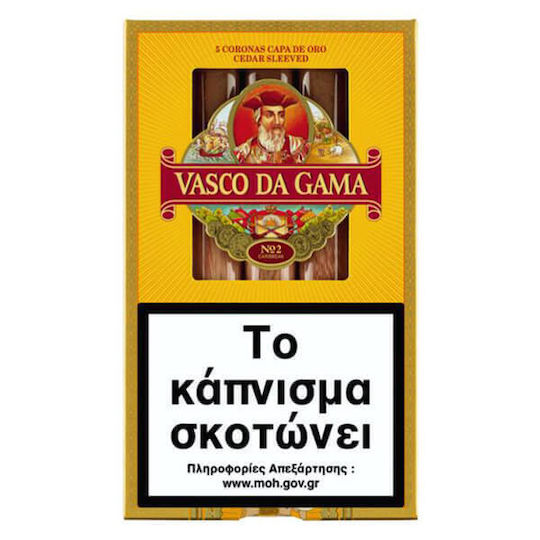 Vasco Da Gama Corona Πούρα Κούβας 5τμχ 148mm