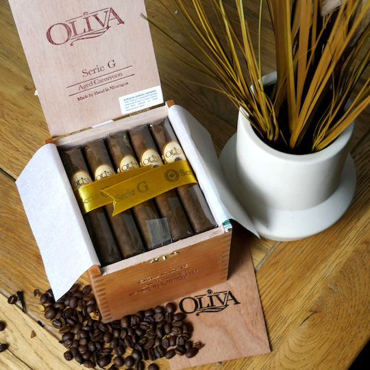 Oliva Serie G Dublu Robusto Țigări de foi Nicaragua 1buc 165mm