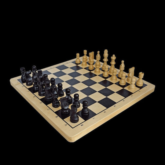 Platinum Games Σκάκι από Ξύλο με Πιόνια 29.5x29.5cm