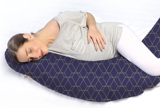Greco Strom Gray Pregnancy & Breastfeeding Pillow 75cm