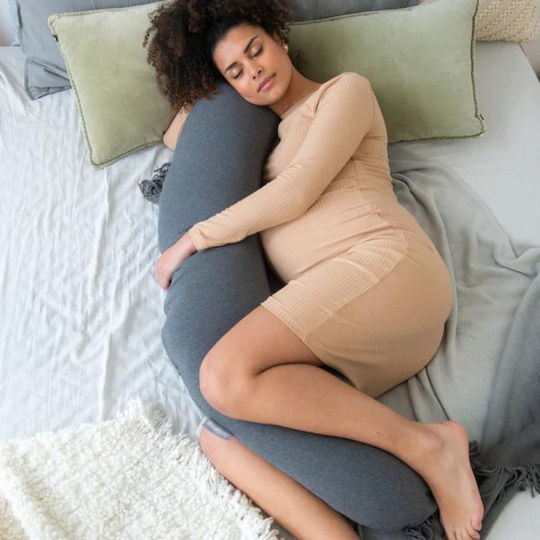 Doomoo Pregnancy & Breastfeeding Pillow Gray