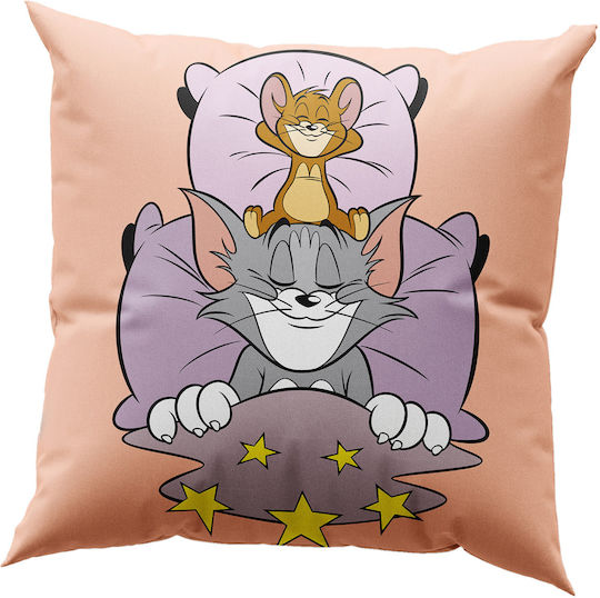 Beauty Home Комплект чаршафи Единично Памучни Tom and Jerry Beauty Home 165x250см 3бр
