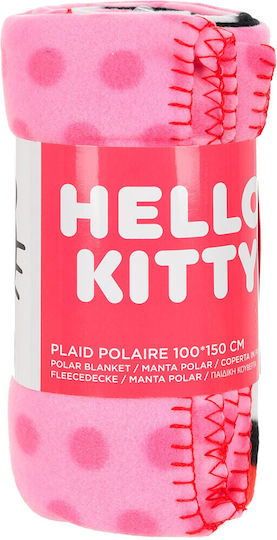 Hello Kitty Blanket Fleece Pink 100x150cm Hello Kitty Blanket Fleece Pink 100x150cm