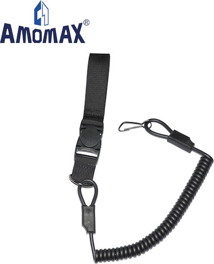Amomax Jagdzubehör Black Spiralfederung für Pistolen-Sicherheit