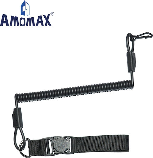 Amomax Jagdzubehör Black Spiralfederung für Pistolen-Sicherheit