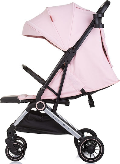 Chipolino Pixie Καρότσι Μωρού Kατάλληλο για Nεογέννητο Pink Marshmallow 7kg