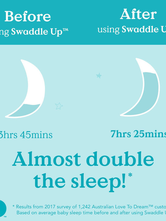Love to Dream Χειμερινός Υπνόσακος Swaddle Up 2.5 tog White