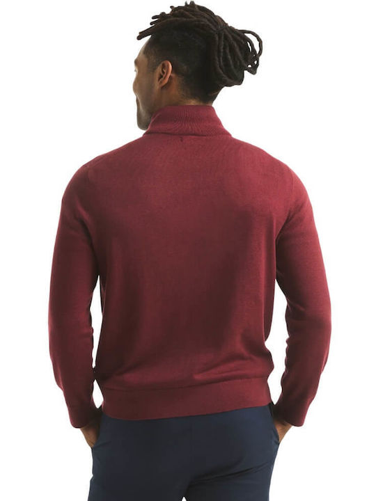 Long Sleeve Burgundy Sweater