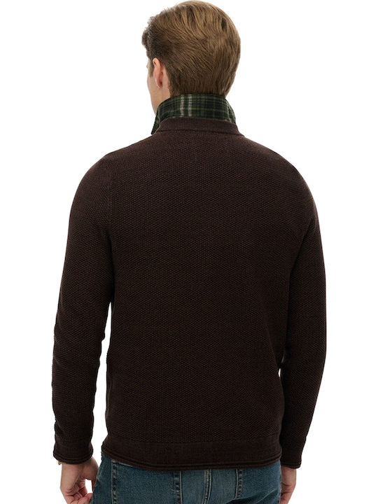 Superdry Crew Neck Пуловер Brown