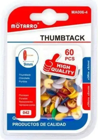 Motarro 60 Drawing Pins 9mm MA006-4
