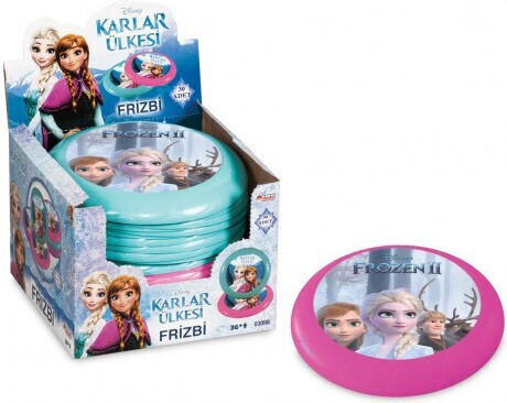 John Frozen Frozen Frisbee Plastic with Diameter 23 cm Pink