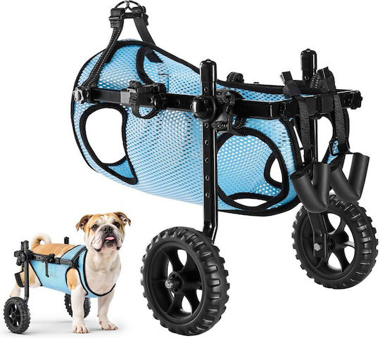 Vevor Dog Carrying Light Blue Stroller for 15kg Pets