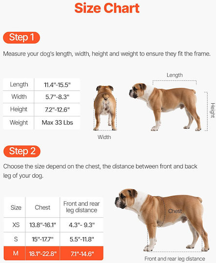 Vevor Dog Carrying Light Blue Stroller for 15kg Pets