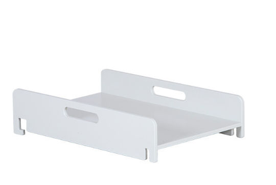 Casababy Hard Changing Pad Smart made of Wood White for Bed 44x82cm