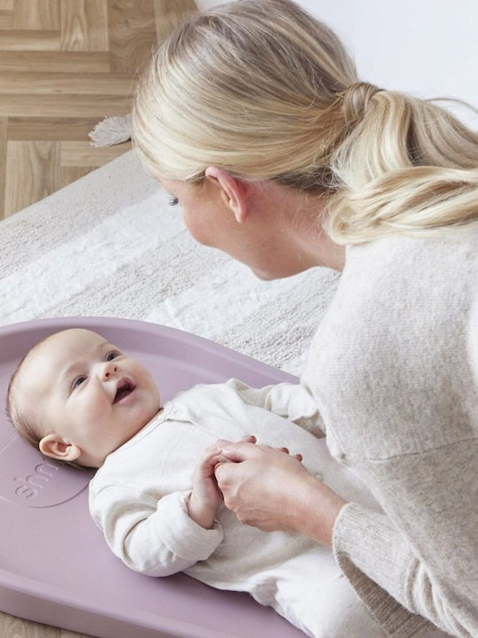 Shnuggle Σκληρή Αλλαξιέρα από Πλαστικό Ροζ