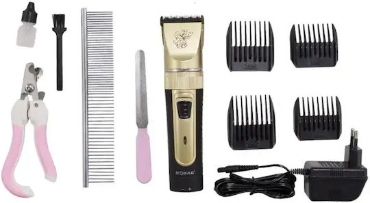 Sonar Dog Grooming Clippers Rechargeable Rechargeable SN-230