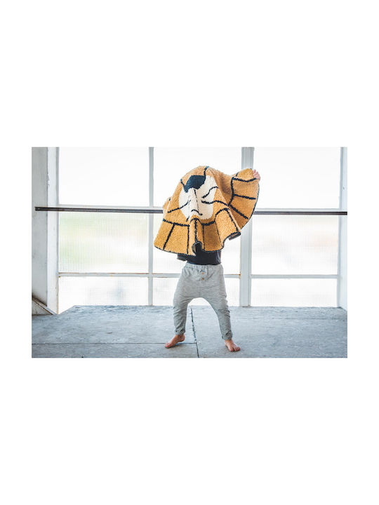 Tapis Petit Lion Детско килимче Кафяв Кръгло с диаметър 100см