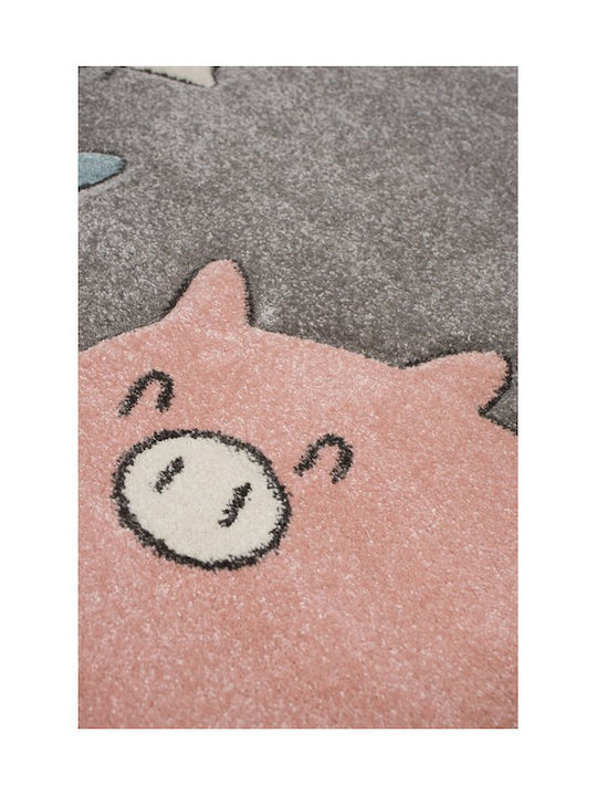 Viokarpet Yolo Kids Rug Gri 160x230cm