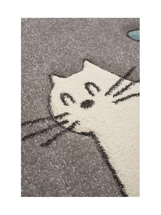 Viokarpet Yolo Kids Rug Gri 160x230cm