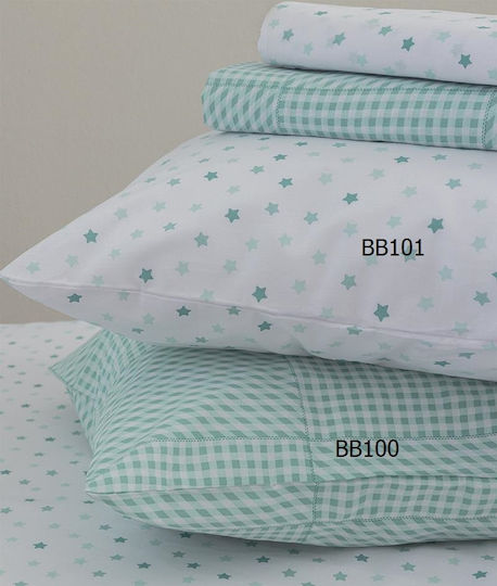Palamaiki Bon Bon Детски Плик за Завивка Единичен Памучен Aqua 170x250бр